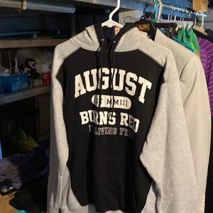 Champion Black and Gray Hoodie